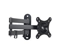 SEWACC Tv Wall Mount Bracket for LCD LED Monitor Fixed Tilt Angle Degrees Compatibility Suitable for Home and Commercial Use Black