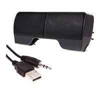 SEWACC USB Clip Desktop Speaker for Computer Monitor Portable Voice Box for Home Office and Dormitory Use Easy Installation Jack Compatible Power Supply