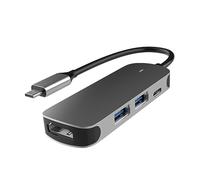 SEWACC USB Hub Adapter Dongle Pd Charging Dock for Phone Computer Tablet Fast Charging Multifunctional Expansion for Laptops