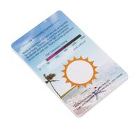 SEWACC UV Identifying Cards 6pcs PVC for Quick UV Intensity Test Suitable for Pets and UV-Conscious Users in Travel Scenarios