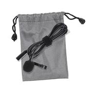 SEWACC Versatile High-definition Noise Reduction Black Lapel Mic Usbc Lavalier Microphone with Pvc Metal Nylon Material and Accessories for Broadcasting and Voice