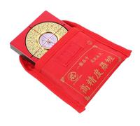 SEWACC Vintage Chinese Compass Copper Small Compass with Accurate Function and Retro Style, Lightweight and Easy to Carry, for Camping and Outdoor Activities