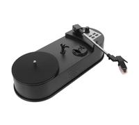 SEWACC Vintage Phonograph Record Player with Sound and Stable Performance Vinyl Turntable to Converter for Collectors Retro Style Audio Reproduction and Decorative Speaker for Home Use