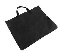 SEWACC Waterproof Canvas Drawing Bag Portable Art Storage Tote Black A2 Size Thickened Painting Board Carry Case for Artists and Students