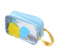 SEWACC Waterproof Toiletry Bag with Double Layer Design, Compact Multi-Function Organizer for Wet and Dry Separation, for Daily Travel and Hiking, Sturdy Polyester and Pu Material Swim