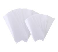 SEWACC Wax Hair Removal Strips Safe for Home or Salon Use for Face and Body 200pcs White Non-woven Fabric Can be Cut to Length, Do Not Tear or Separate, Effective Facial and Leg Wax
