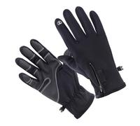 SEWACC Windproof Cycling Gloves for Men Touch Screen Design, Polar Fleece Material, Waterproof and Handy for Mountain Bike Riding and On-road Bikes, Warm and Skid-proof Winter Gloves