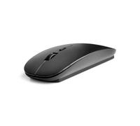 SEWACC Wireless 4 Buttons with Compatible with Windows Xp to Win10 2.4g Mouse USB Nano Receiver, Ergonomic Flat Design Abs Material, 1600 Dpi for Work from Home and Office
