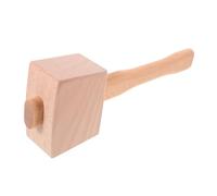 SEWACC Wood Mallet Hammer Carpenter Mallet with Comfortable Grip and Smooth Surface, Solid Beechwood Wooden Hammer for Woodworking and Wood Carving Projects