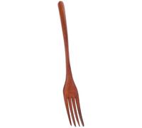 SEWACC Wooden Fork with Long Handle, 8. 86 Inch 3-Prong Kitchen Utensil Salad Mixing Forks for Cooking, Pasta, Grill, Fruit, Noodles