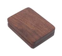 SEWACC Wooden Medal Storage Box with Soft Lining for Scratch Protection Decorative Display Case for Medals and Badges Elegant Organizer for Personal Achievements Veterans and Award