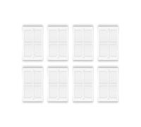 Sewage Box Filter,Compatible For Ecovacs,Compatible For Deebot,X8 Pro/X8 Pro Plus T80 Vacuum Cleaner Filter Replacement Parts(8pcs)