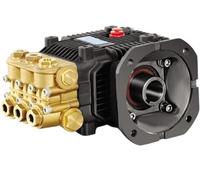 Sewage/Effluent Pumps HB-N Brass Triplex Plunger Pump 85℃ Degree Hot Water Washing Machine Piston 100bar High(Hb0810 8lpm,HB-N Belt drive)