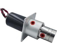 Sewage/Effluent Pumps MG209XP02B10 Electric Gear Pump DC 24V Magnetic Drive Stainless Steel 3LPM for Viscous Fluid 0-100℃ 0-3000CPS(Stepper Motor,CN-SUS316)