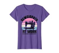 Sewciopath At Work Seamstress Sew Sewing Stitching T-Shirt