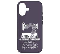 SEWCIOPATH On the road to recovery Funny Sewing Machine Meme Case for iPhone 17