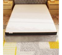 sewell fabric bonnell spring small double mattress in white