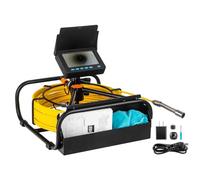 Sewer Inspection Camera with 4.3" Display, 17mm HD Drain Camera with DVR 16GB FT Card, Sewer Drain Industrial Endoscope with 6 LED Lights for Plumber, Homeowners 50mCable