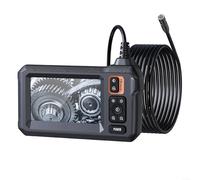 Sewer Inspection Camera with 43 Inch LCD Screen, 1080P HD Waterproof Borescope with 8 Adjustable LED Lights and 2000mAh Battery, IP67 Semi-Rigid Cable for Plumbing(20 meters)
