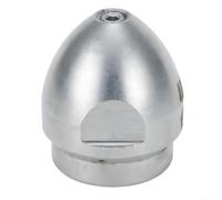 Sewer Jetter Nozzle Professional Drain Jetting Accessory for Garden Hose Clear Debris G1/2 G3/8 Connection 40L Output Silver(G1/2inch)