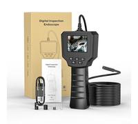 Sewer Line Examination Efficiently Inspect Pipes using an Industrial Grade Borescope Camera featuring an Easy to Use Interface (Support -10M)