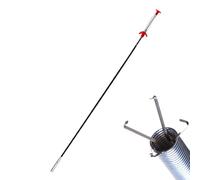 Sewer Unclogger, Hose Litter Removal Plumbing Stick with 4 Claws, Household Drain Pipe Assist Tool, Unclog Sink Drain Snake for Bathtub & Kitchen