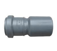 Sewer Waste Soil Pipe Push-FIT Single Socket Reducer 50/40 mm Inlet Grey 2" PVC