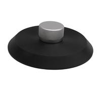 seweu 1 Pcs Audio LP Vinyl Turntables Disc Stabilizer Record Player Weight/Clamp Aluminum Alloy Black