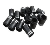 seweu 10Pcs Golf Ferrules 0.370 Golf Shaft Sleeve Adapter Replacement Golf Club Shafts Replacement Accessories