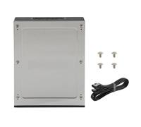 seweu 2.5 Inch to 3.5 Inch Internal Floppy Bay SATA III 6Gbps Tray-LESS Mobile Rack for 2.5 Inch HDD SSD Hard Drive Backplane, Easy to Use Fine Workmanship