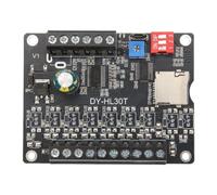 seweu 30W MP3 Voice Playback Module DY-L30T 9 Trigger Music Player Power Amplifier Board TF Card 32G Max WAV DC 12V 24V MP3 Easy Install A