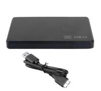 seweu SATA to USB 3.0 Solid State Enclosure Mobile Hard Disk Cassette Black 2.5In for HDD SSD External Storage