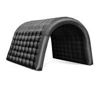 Sewinfla Inflatable Tunnel Sports Entrance with Internal Blower, 10x10x9ft Inflatable Tunnel Tent for Business Advertising Event Exhibition Promotion,Street,Shop,Supermarket,School