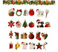 Sewing Advent Calendars 2025, 24 Days Christmas of Creative Sewing-Themed Surprise swith Sewings Tools, 2D Acrylic Festive Hanging Decoration for Craft Lovers, Quilters, Front Door