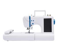 Sewing and Embroidery Machine, 75 Built-in Designs, 173 Stitches, Computerized, Large 7" LCD Touchscreen, USB Port