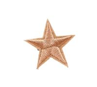 Sewing Applique Patches, Applique Patches 10pcs Small Star Iron On for Clothes Embroidered DIY Multicolor 2.7cm(Khaki)