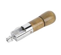 Sewing Awl, Speedy Stitcher with Dark Handle Needles Wrench Professional Leather Hand Stitcher Repair Tool Kit Sewing Awl Leather Awl for Leather Belt Canvas Fabric Bag