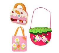 Sewing Bags Kit for Kids,Sewing Bags Kit | Easy Sewing Craft Kit for Handmade Bags | Fun Art Projects Sew Your Own Purse for Beginners