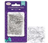 Sewing box 600pcs Dressmaker Tailor Straight Pins Sewing Dress Clothes Craft Hobbies, Stainless Steel, Silver, One Size