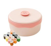 Sewing Box | Compact Portable Magnetic Case, Travel Sewing Kit | For DIY Hobbies and Needle Activity Practice Development Skill Creative Art Indoor Home