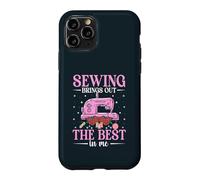Sewing Brings Out The Best In Me Quilter Quilting Seamstress Case for iPhone 11 Pro