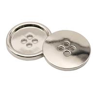 Sewing Button, 10Pcs/Lot Flat Metal Buttons for Suits Sewing Button for DIY Accessories Clothing Coat(20MM)