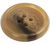 Sewing Buttons, 20Pcs Resin Round Flatback Buttons, 20mm Elegant Suit Coat Button Black White Brown Sewing(No.22)