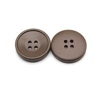 Sewing Buttons Buttons 10pcs Multicolor 21-30mm Resin 4 Holes Round Sewing Scrapbooking DIY Accessories(Coffee,25mm)