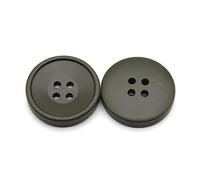 Sewing Buttons Buttons 10pcs Multicolor 21-30mm Resin 4 Holes Round Sewing Scrapbooking DIY Accessories(Deep Green,21mm)