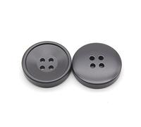 Sewing Buttons Buttons 10pcs Multicolor 21-30mm Resin 4 Holes Round Sewing Scrapbooking DIY Accessories(Deep Grey,21mm)
