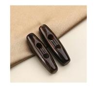 Sewing Buttons Oval Horn Button Toggle 31mm/39mm Multicolor Resin for Cardigans and Knitting(Coffee,39mm)