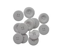 Sewing Buttons Round Resin Buttons, 4-Holes, Coat Sewing, Scrapbooking, DIY, 15mm, 18mm, 20mm, 23mm, 25mm, 28mm, 30mm, 34.0mm, 38mm(6 White,34.0mm 5pcs)