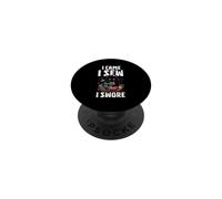 Sewing Cat I came i sew i swore Funny Quilter PopSockets Adhesive PopGrip