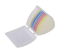 Sewing Chalk Set - Triangle Fabric Marking Chalk with Protective Shell | Secure Hold Triangle Dressmaker Fabric Markers | Colorful Marking Pens for Professional Tailors, Designers